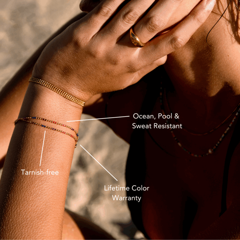 Alternative view of Bahía Bracelet