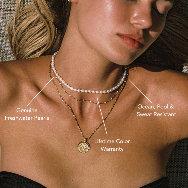 Alternative view of Freshwater Pearl Choker