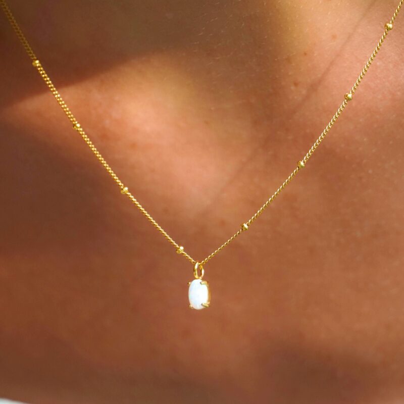 Alternative view of Opal Necklace
