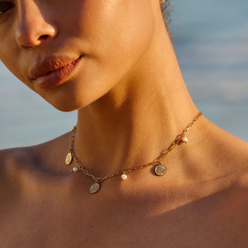 Alternative view of Golden Hour Choker