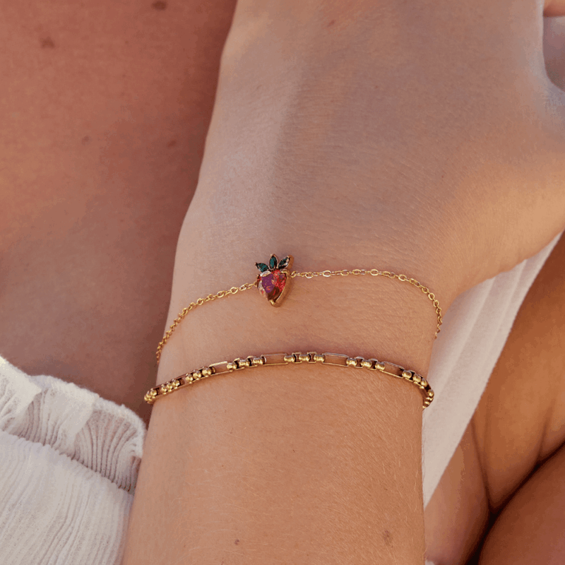 Alternative view of Crystal Berry Bracelet