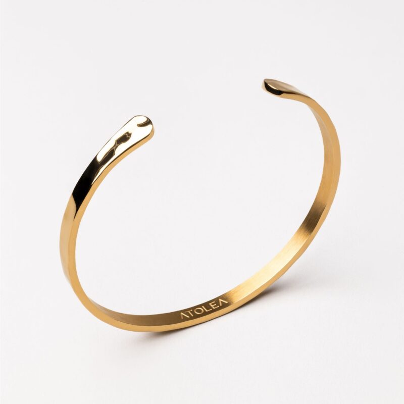 Alternative view of Hammered Cuff