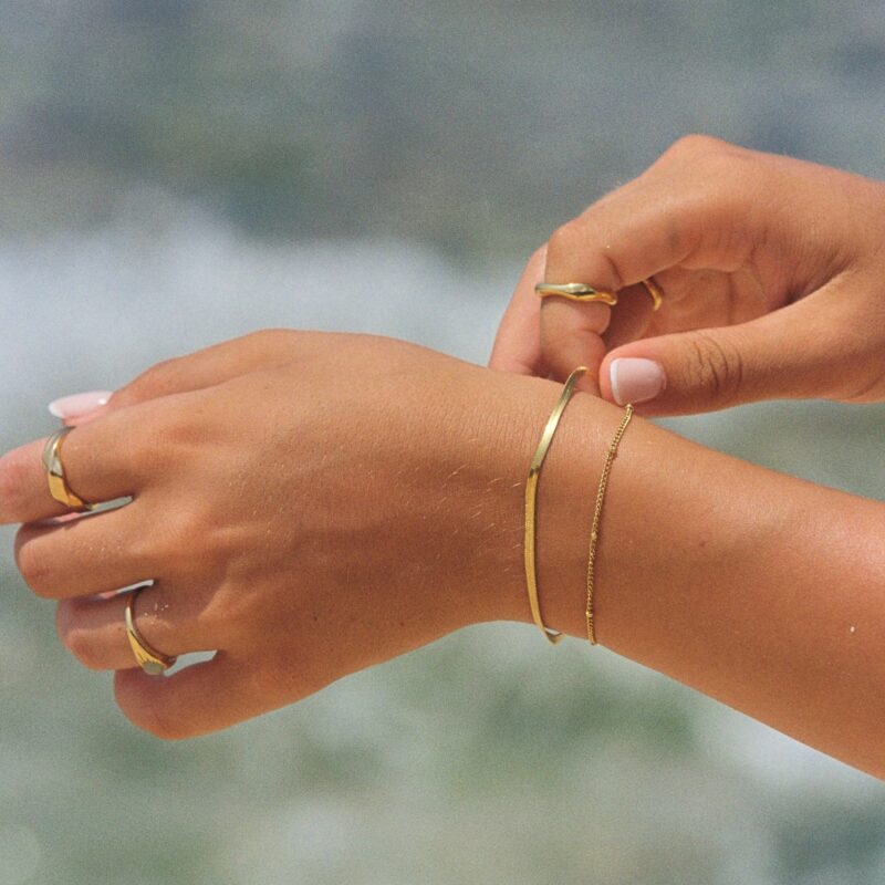 Alternative view of Everyday Layered Bracelet