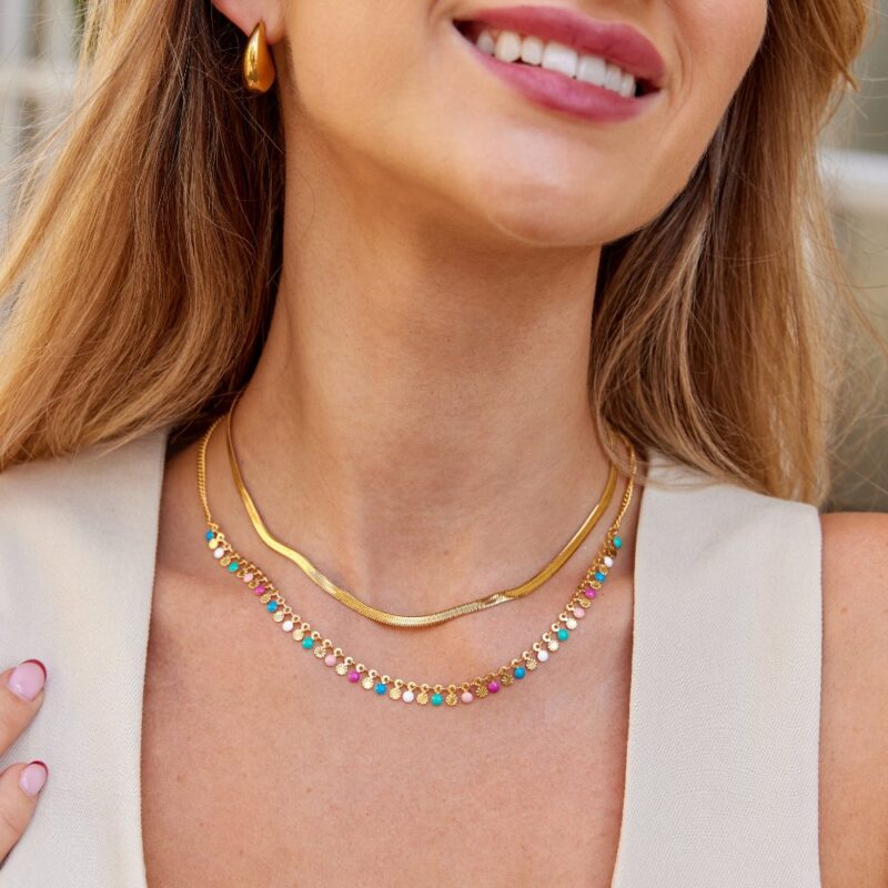 Alternative view of Leila Bead Necklace