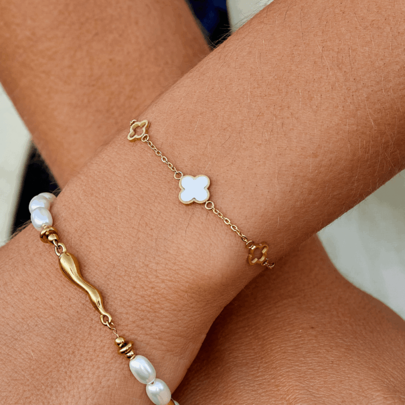Alternative view of Lucia Clover Bracelet