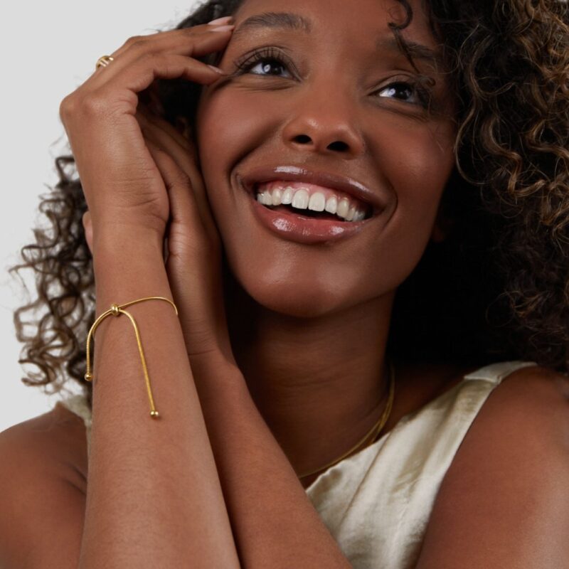 Alternative view of Madison Rose Gold Chain Bracelet