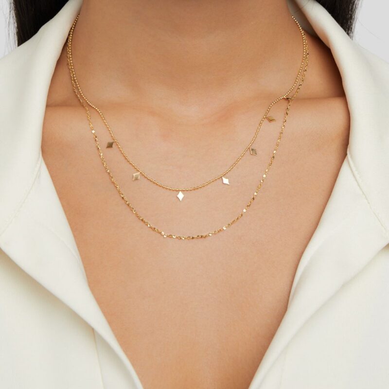 Alternative view of Phoenix Layered Necklace