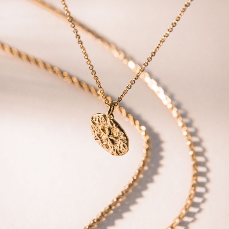 Alternative view of Sand Dollar Necklace