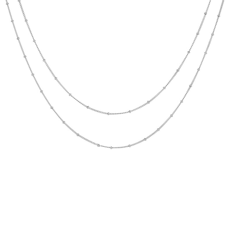Alternative view of "Ornos" Layered Choker Necklace