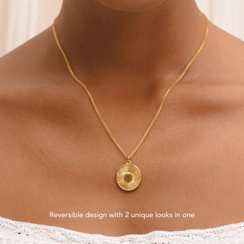 Alternative view of Ancient Coin Necklace