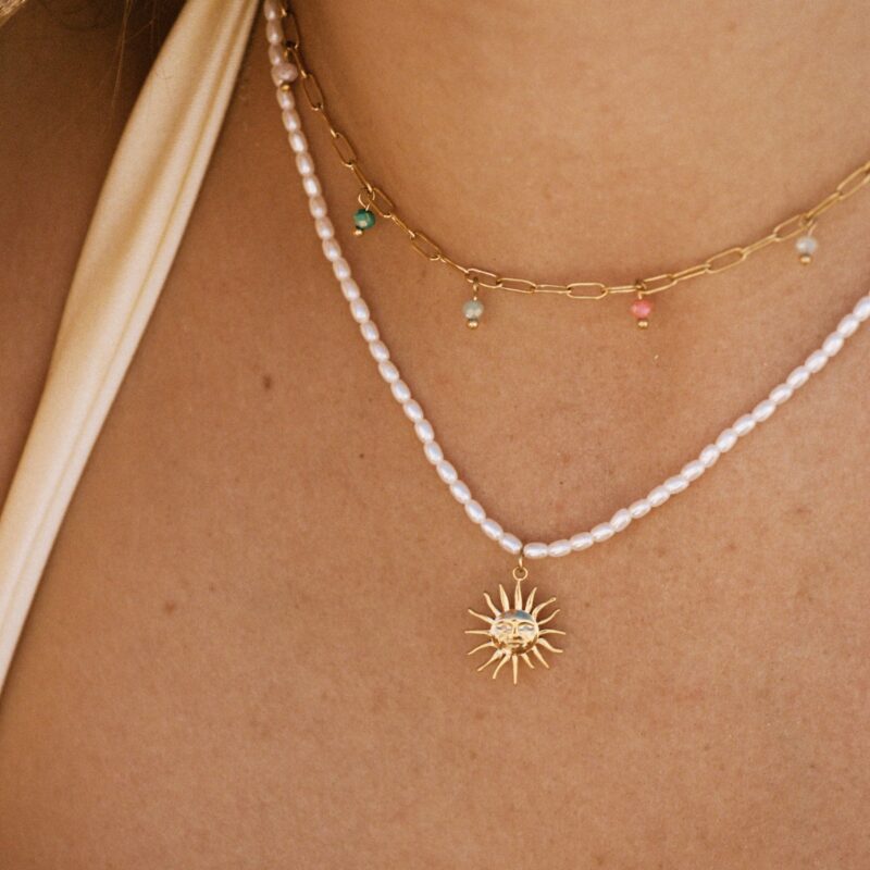 Alternative view of Pearls of the Sun Choker