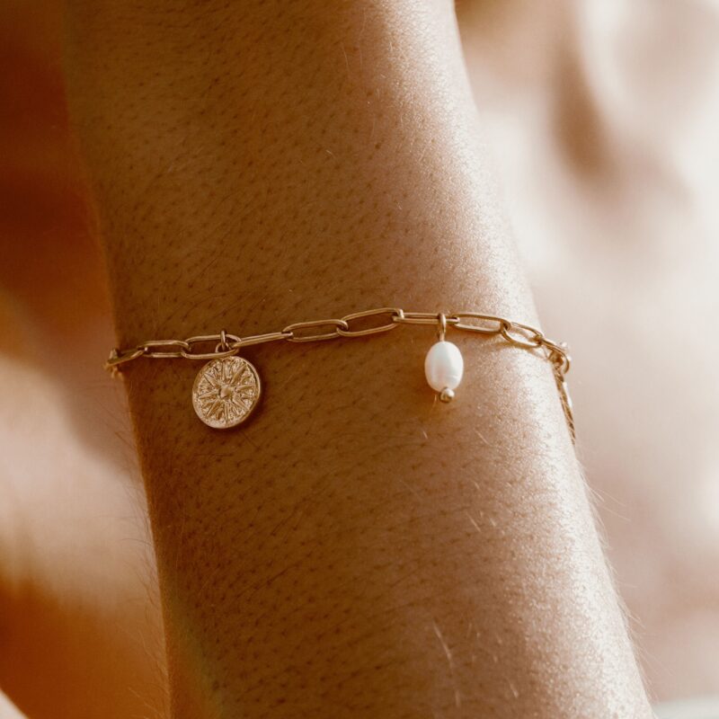 Alternative view of Golden Sun Bracelet